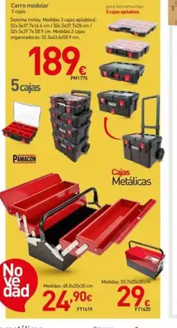 Mi Bricolaje Carro modular 5 cajas oferta