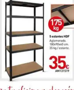 Mi Bricolaje 5 estantes HDF oferta