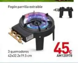 Mi Bricolaje Fogón parrilla extraible oferta