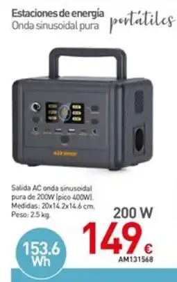 Mi Bricolaje Estaciones de energía Onda sinusoidal pura portátiles oferta