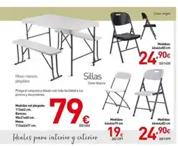 Mi Bricolaje Mesa+bancos plegables oferta