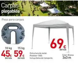 Mi Bricolaje Carpas plegables oferta