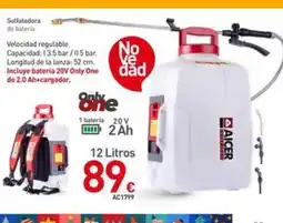 Mi Bricolaje Sulfatadora de bateria oferta