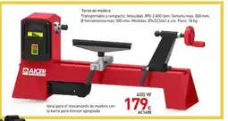 Mi Bricolaje Torno de madera oferta