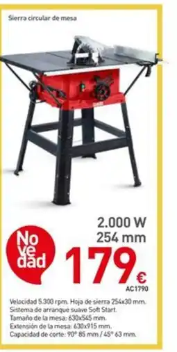 Mi Bricolaje Sierra circular de mesa oferta