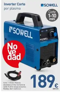 Mi Bricolaje Inverter Corte por plasma oferta