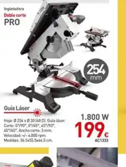 Mi Bricolaje Ingletadora Doble corte PRO oferta