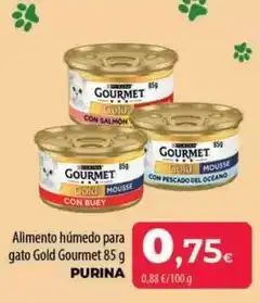 Spar La Palma Purina - alimento húmedo para gato gold gourmet oferta