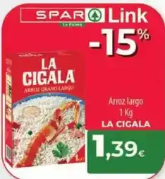 Spar La Palma La cigala - arroz largo oferta