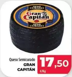 Spar La Palma Gran capitán - queso semicurado oferta
