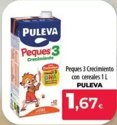 Spar La Palma Puleva - peques 3 crecimiento con cereales oferta
