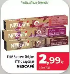 Spar La Palma Nescafé - cafe farmers origins oferta