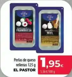 Spar La Palma El pastor - perlas de queso rellenas oferta