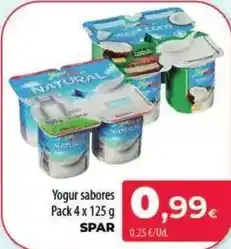 Spar La Palma Spar - yogur sabores oferta