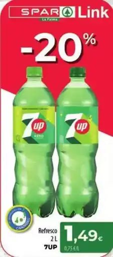 Spar La Palma 7up - refresco oferta