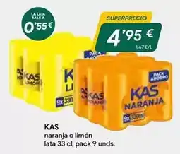 Masymas Kas - naranja o limon oferta