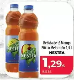 Spar La Palma Nestea - bebida de té mango pina o melocoton oferta