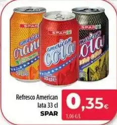 Spar La Palma Spar - refresco american oferta