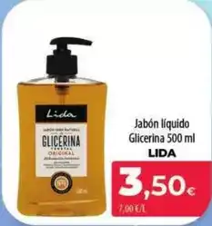 Spar La Palma Lida - jabón líquido glicerina oferta