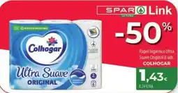 Spar La Palma Colhogar - papel higiénico ultra suave original oferta