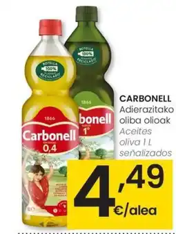Eroski CARBONELL Aceites olivva oferta