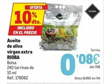 Makro Aceite de oliva rioba oferta