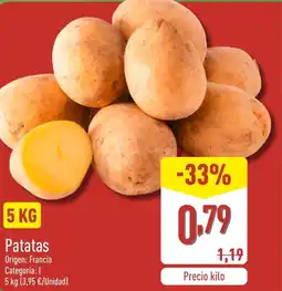 ALDI Patatas oferta
