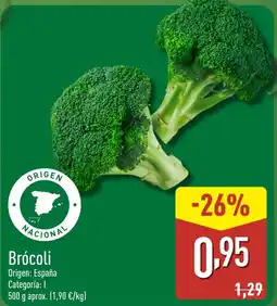 ALDI Brócoli oferta