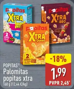 ALDI POPITAS Palomitas popitas xtra oferta