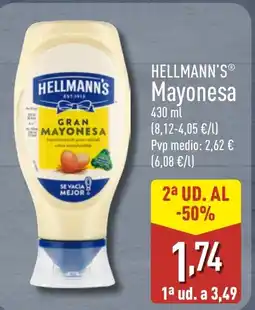 ALDI HELLMANN'S Mayonesa oferta