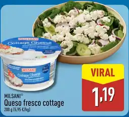 ALDI MILSANI Queso fresco cottage oferta