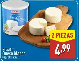 ALDI MILSANI Queso blanco oferta