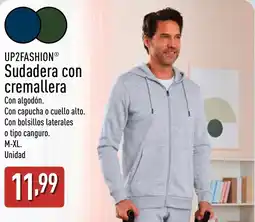 ALDI UP2FASHION Sudadera con cremallera oferta