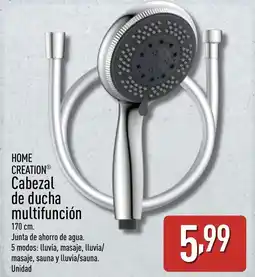 ALDI HOME CREATION Cabezal de ducha multifunción oferta