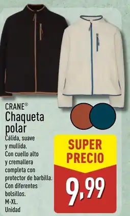 ALDI CRANE Chaqueta polar oferta