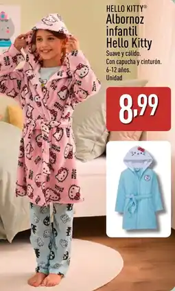 ALDI HELLO KITTY Albornoz infantil Hello Kitty oferta
