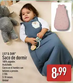ALDI LILY & DAN Saco de dormir oferta