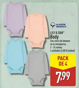 ALDI LILY & DAN Body oferta