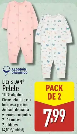 ALDI LILY & DAN Pelele oferta