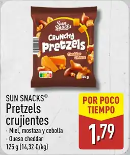 ALDI SUN SNACKS Pretzels crujientes oferta