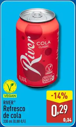 ALDI RIVER Refresco de cola oferta