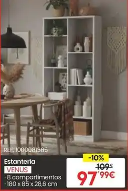 Embargos a lo bestia Estantería venus oferta