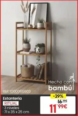 Embargos a lo bestia Estantería ritual oferta