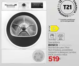 Tien 21 BOSCH Secadora WTR85V0OES oferta