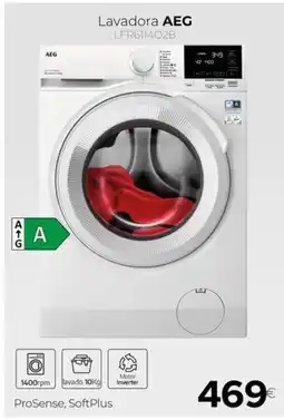 Tien 21 AEG Lavadora LFR611402B oferta