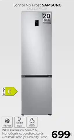 Tien 21 SAMSUNG Combi No Frost RB38C674CSA oferta