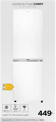 Tien 21 CANDY Combi No Frost ECN4CQTEW186 oferta
