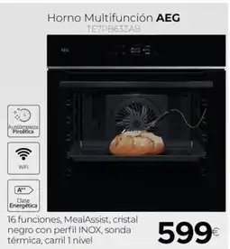 Tien 21 AEG Horno Multifunción TE7PB63ZAB oferta