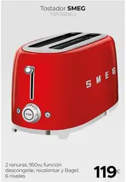 Tien 21 SMEG Tostador TSFOIRDEU oferta