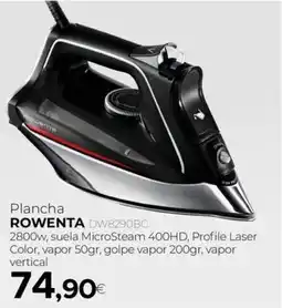 Tien 21 ROWENTA Plancha DW8290BG oferta